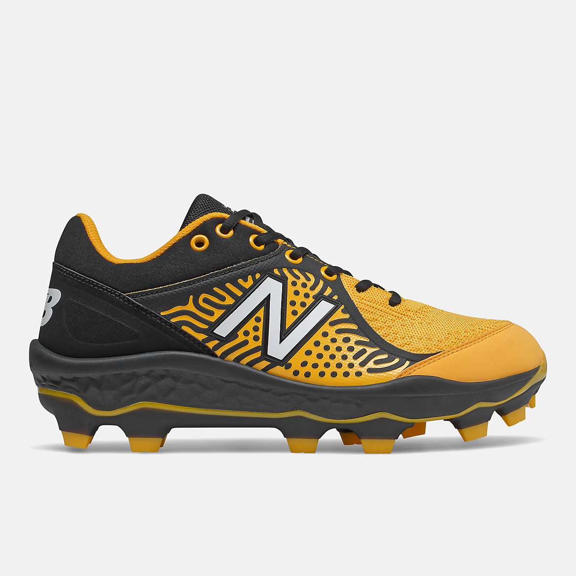 Buty Baseballowe New Balance Fresh Foam 3000 v5 Molded Męskie Żółte Czarne | 249168-RCS