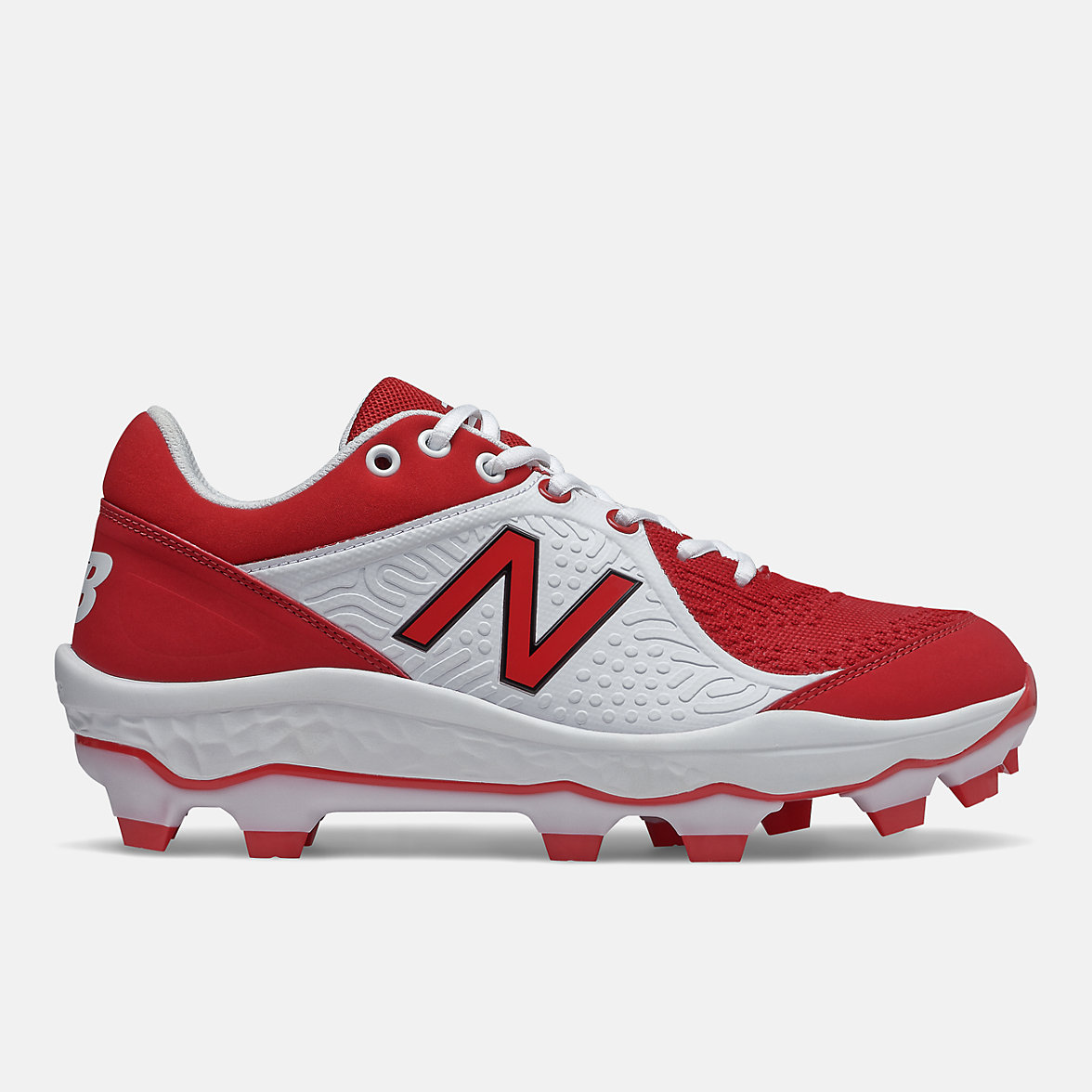 Buty Baseballowe New Balance Fresh Foam 3000 v5 Molded Męskie Czerwone Białe | 546321-KNY