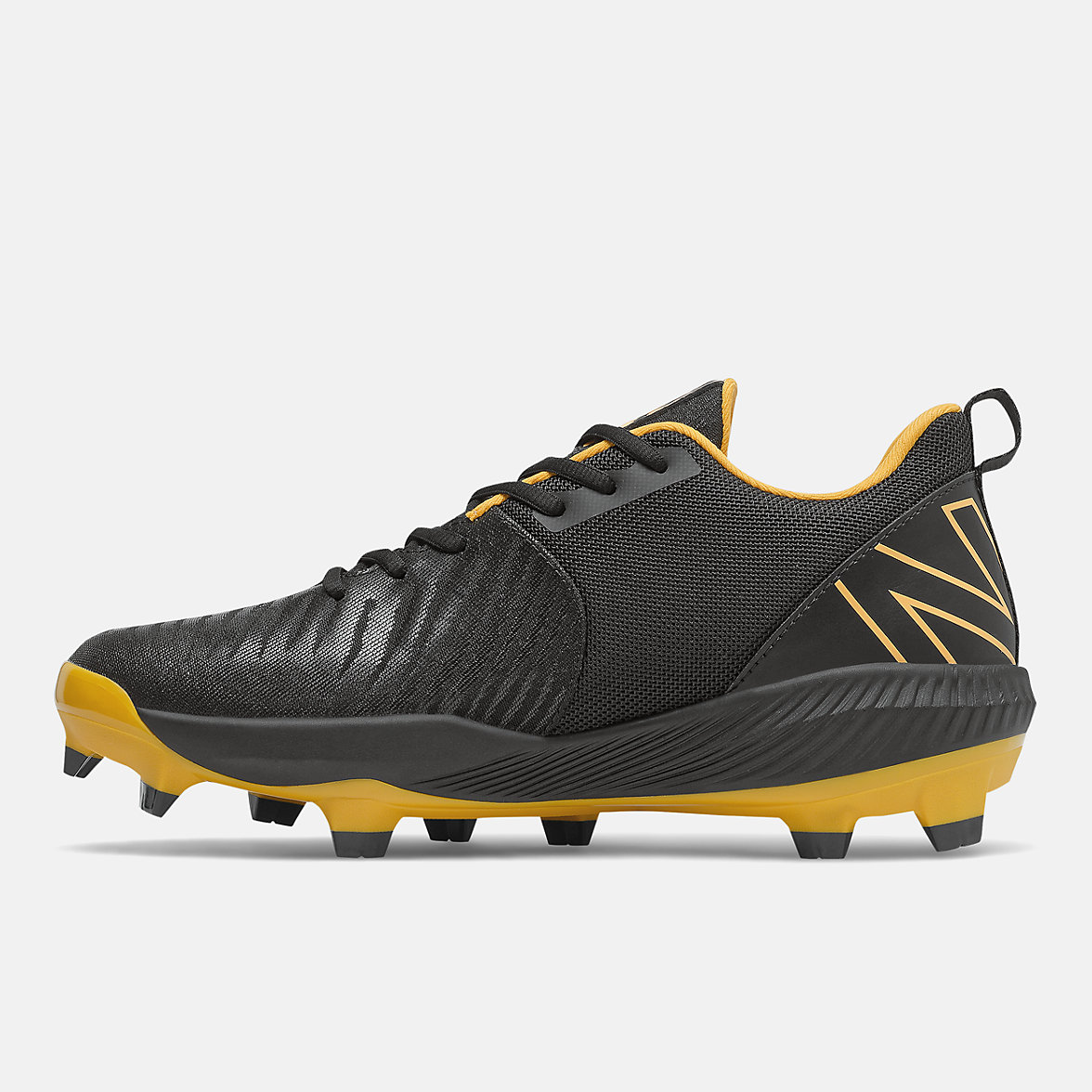 Buty Baseballowe New Balance FuelCell 4040 v6 Molded Męskie Czarne Żółte | 402581-WZL