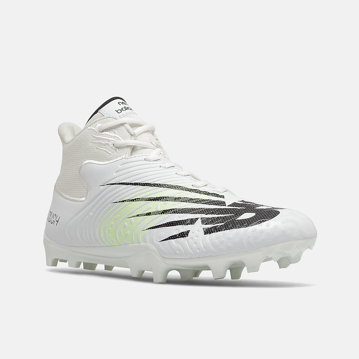 Buty Do Lacrosse New Balance RushV3 Mid Damskie Białe Głęboka Zielone | 578132-SLI