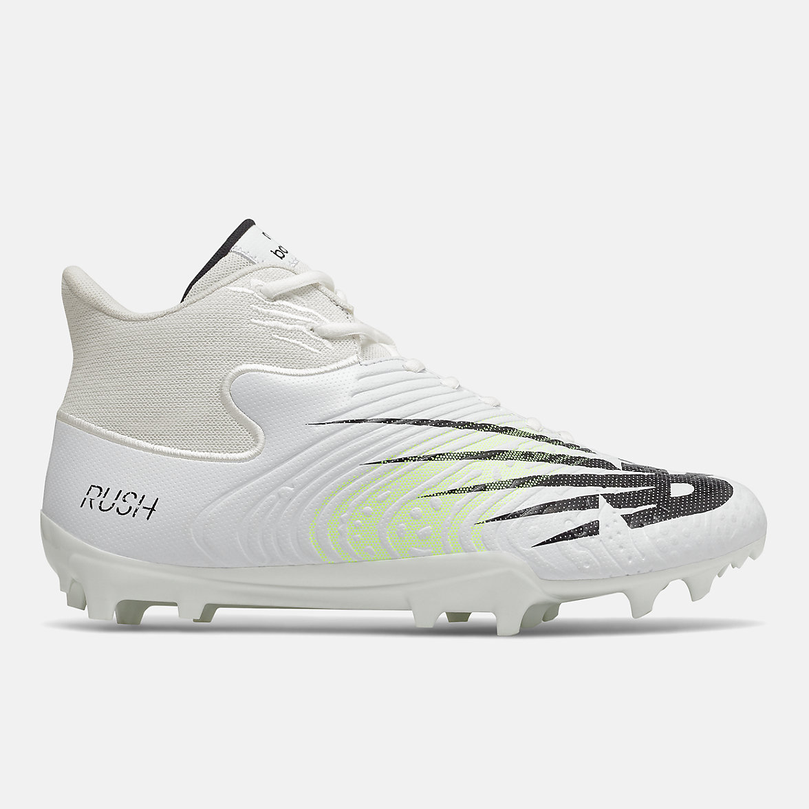 Buty Do Lacrosse New Balance RushV3 Mid Damskie Białe Głęboka Zielone | 578132-SLI