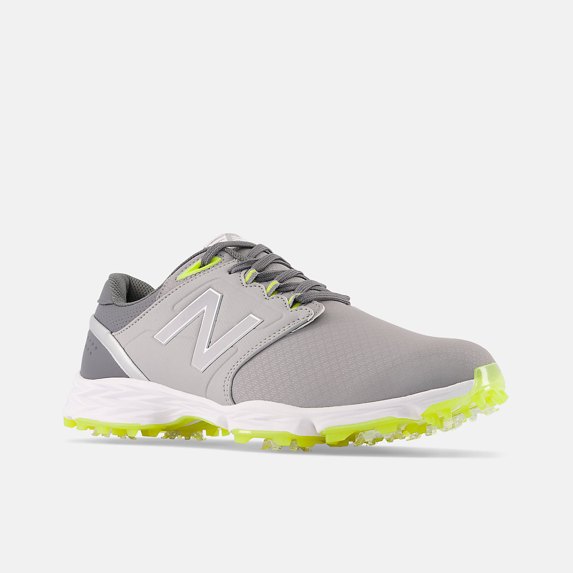 Buty Golfowe New Balance Striker v3 Męskie Szare Żółte | 714083-ZDA