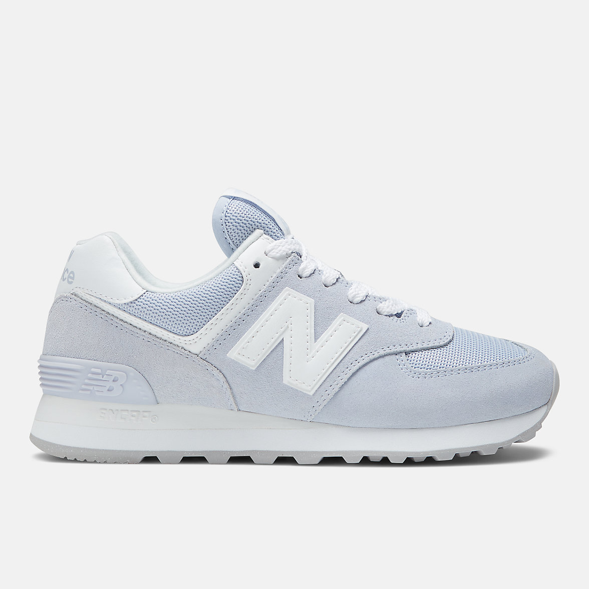 Buty Lifestyle New Balance 574 Damskie Fioletowe Białe | 806341-EMN