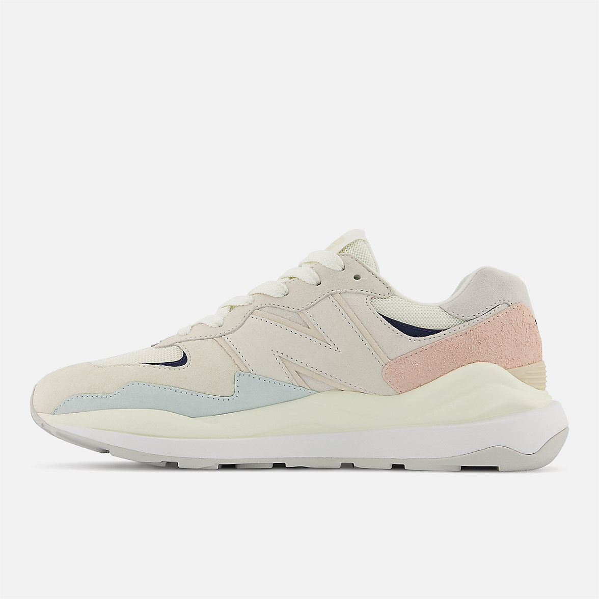 Buty Lifestyle New Balance 57/40 Męskie Głęboka Niebieskie Różowe | 105862-SCJ