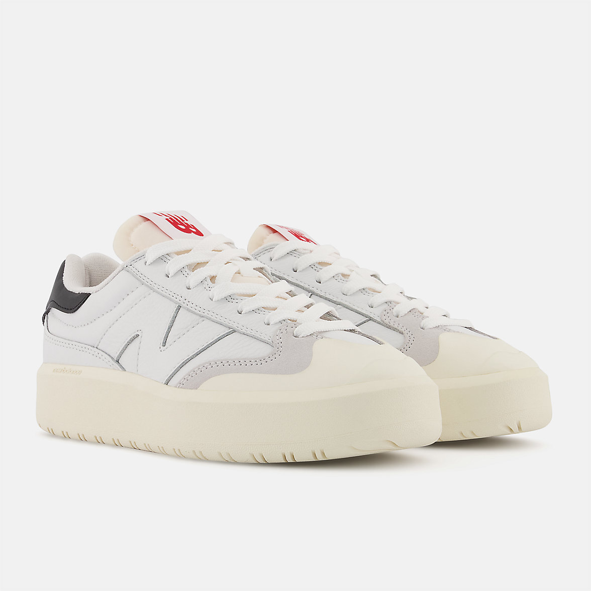 Buty Lifestyle New Balance CT302 Damskie Białe Czarne | 365249-SAQ
