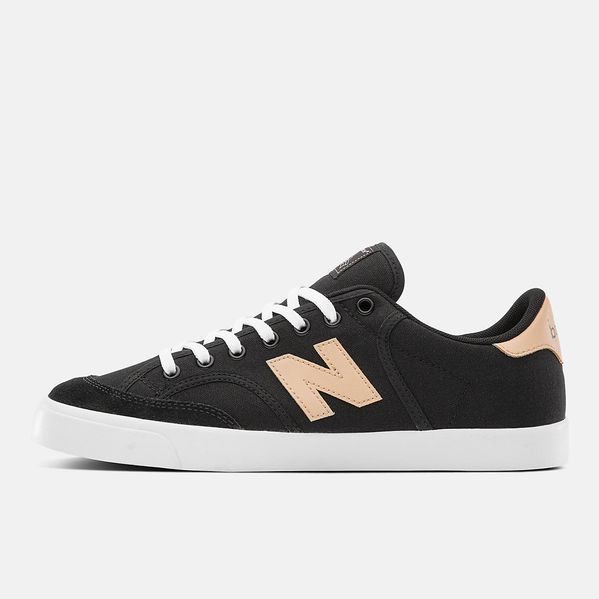 Buty Lifestyle New Balance NB Numeric 212 Pro Court Damskie Czarne Białe | 321756-WPD