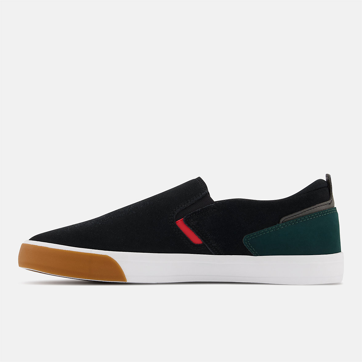 Buty Lifestyle New Balance NB Numeric Jamie Foy 306 Laceless Damskie Czarne Zielone | 089367-CHV