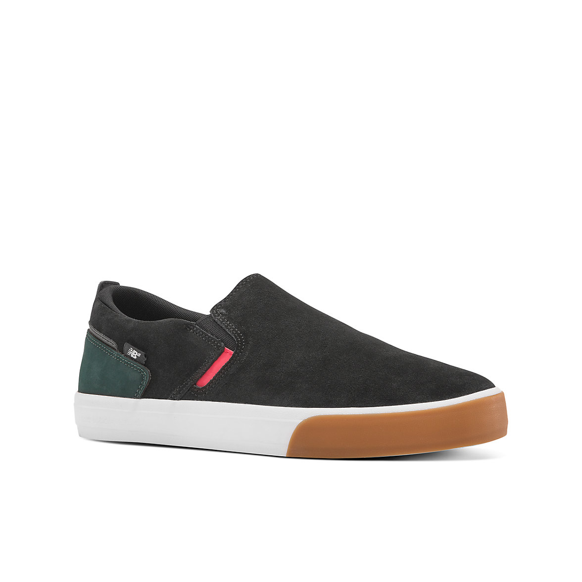 Buty Lifestyle New Balance NB Numeric Jamie Foy 306 Laceless Damskie Czarne Zielone | 089367-CHV