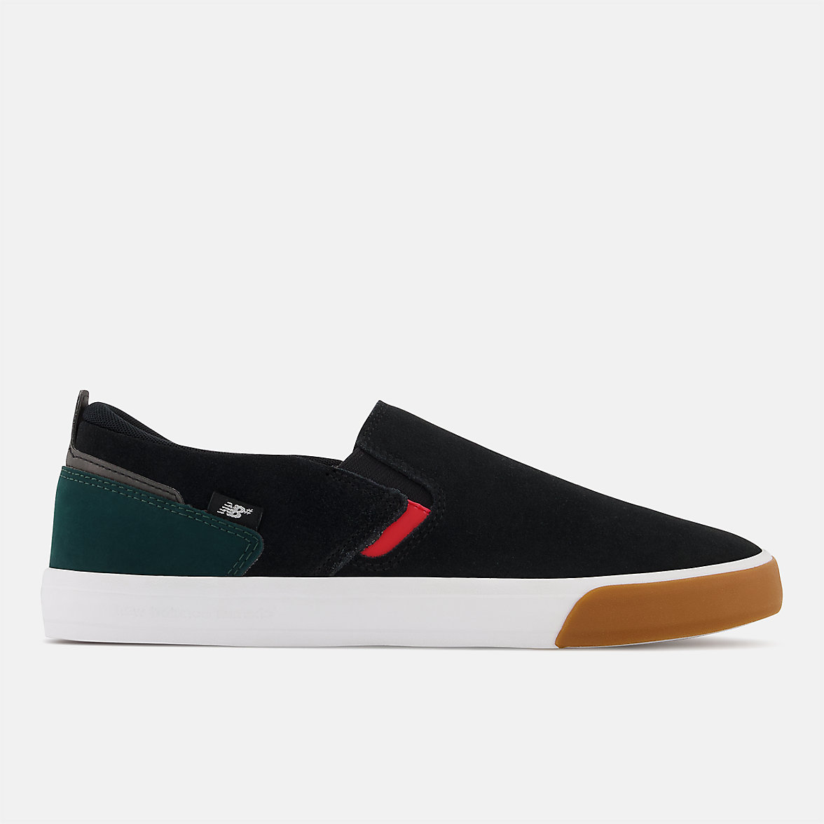 Buty Lifestyle New Balance NB Numeric Jamie Foy 306 Laceless Damskie Czarne Zielone | 089367-CHV