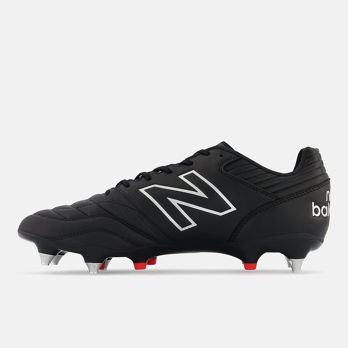 Buty Piłkarskie New Balance 442 V2 PRO SG Damskie Czarne Srebrne | 742103-ZCW