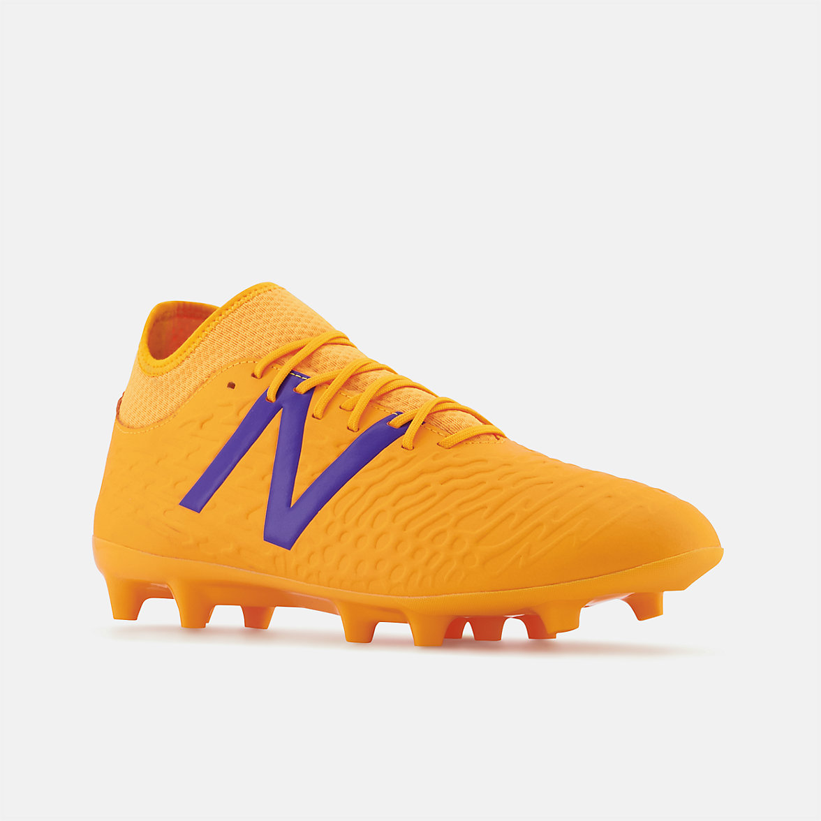 Buty Piłkarskie New Balance Tekela V3+ Magique FG Damskie Pomarańczowe | 095826-OIE