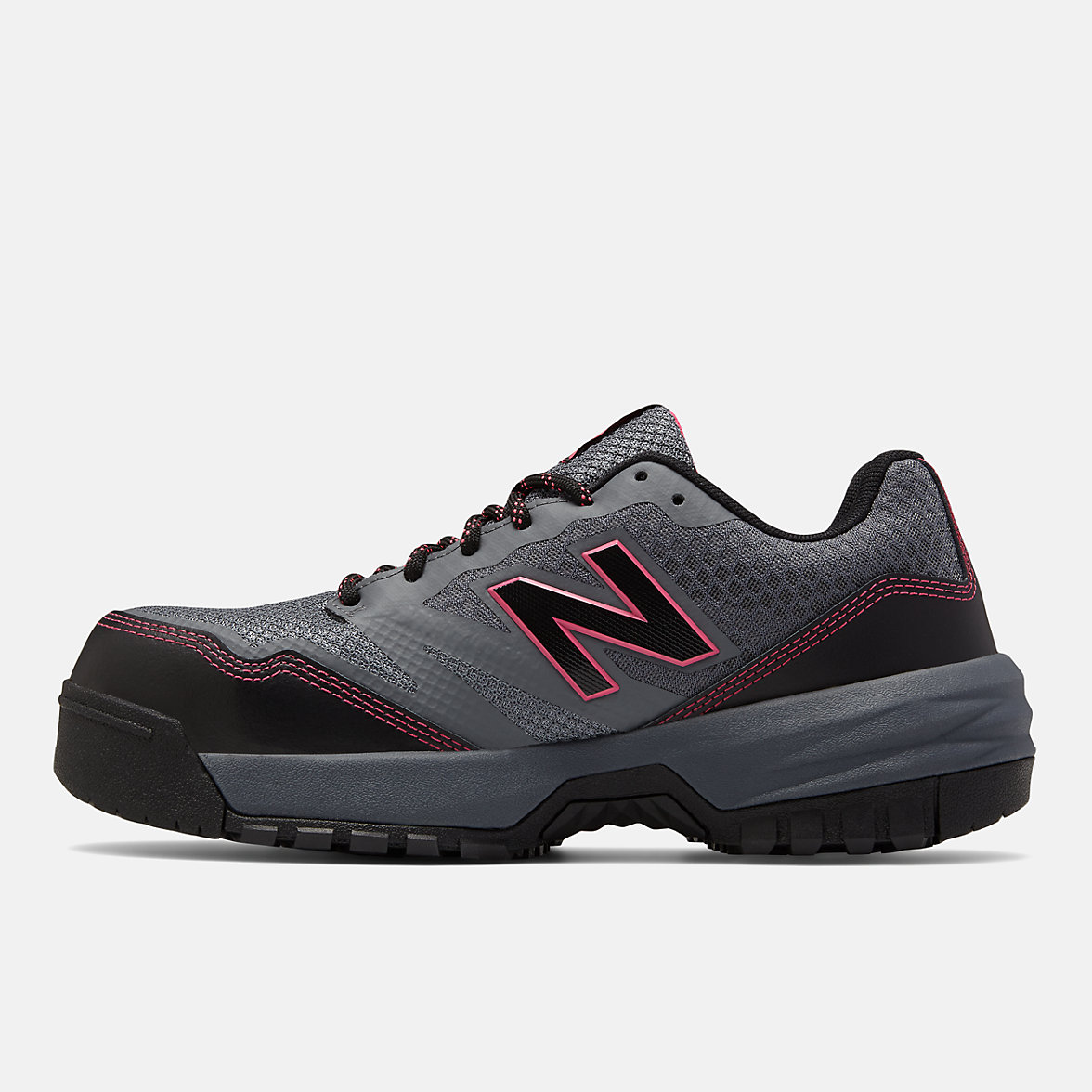 Buty Robocze New Balance 589v1 Composite Metalowym Damskie Szare Różowe | 728569-QMS