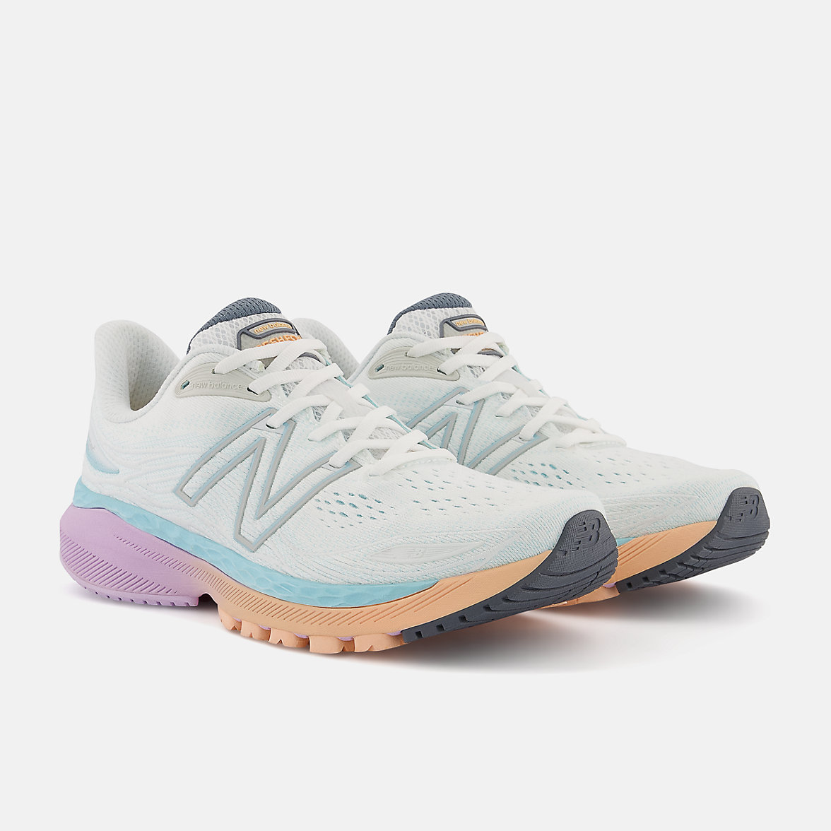 Buty do Biegania New Balance Fresh Foam X 860v12 Damskie Białe Niebieskie | 285314-KYC
