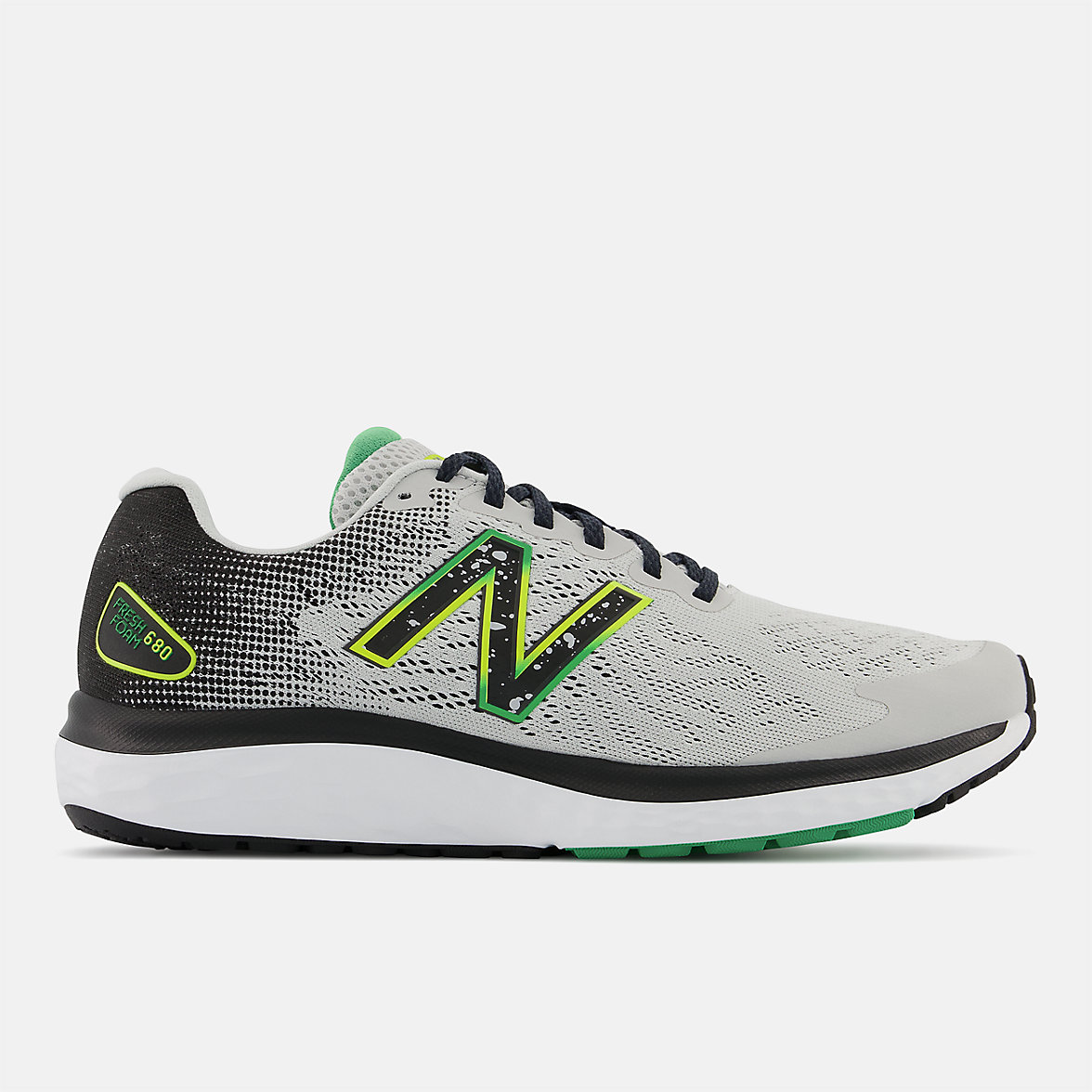 Buty do Biegania New Balance Fresh Foam 680v7 Męskie Szare Czarne | 591048-SBA