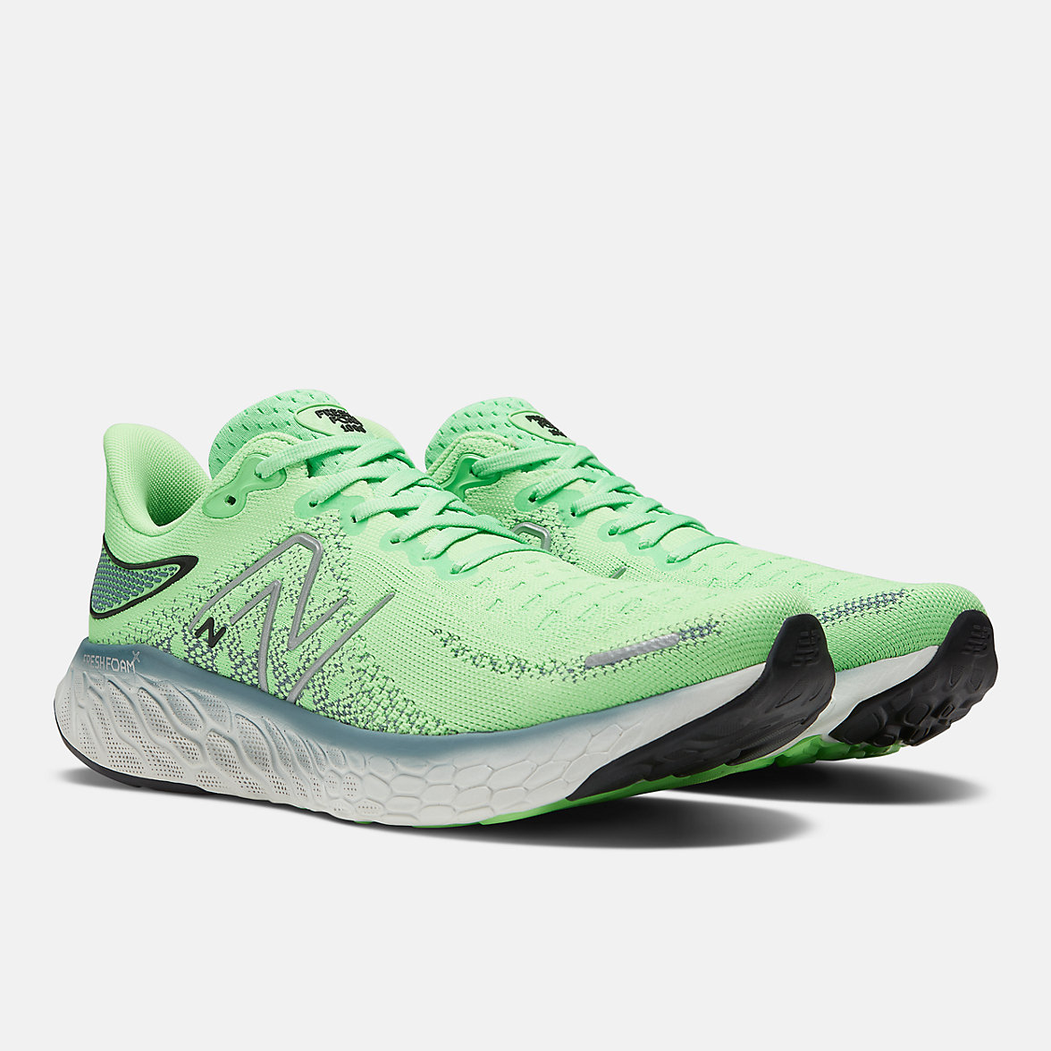 Buty do Biegania New Balance Fresh Foam X 1080v12 Męskie Szare Czarne | 651832-FQO