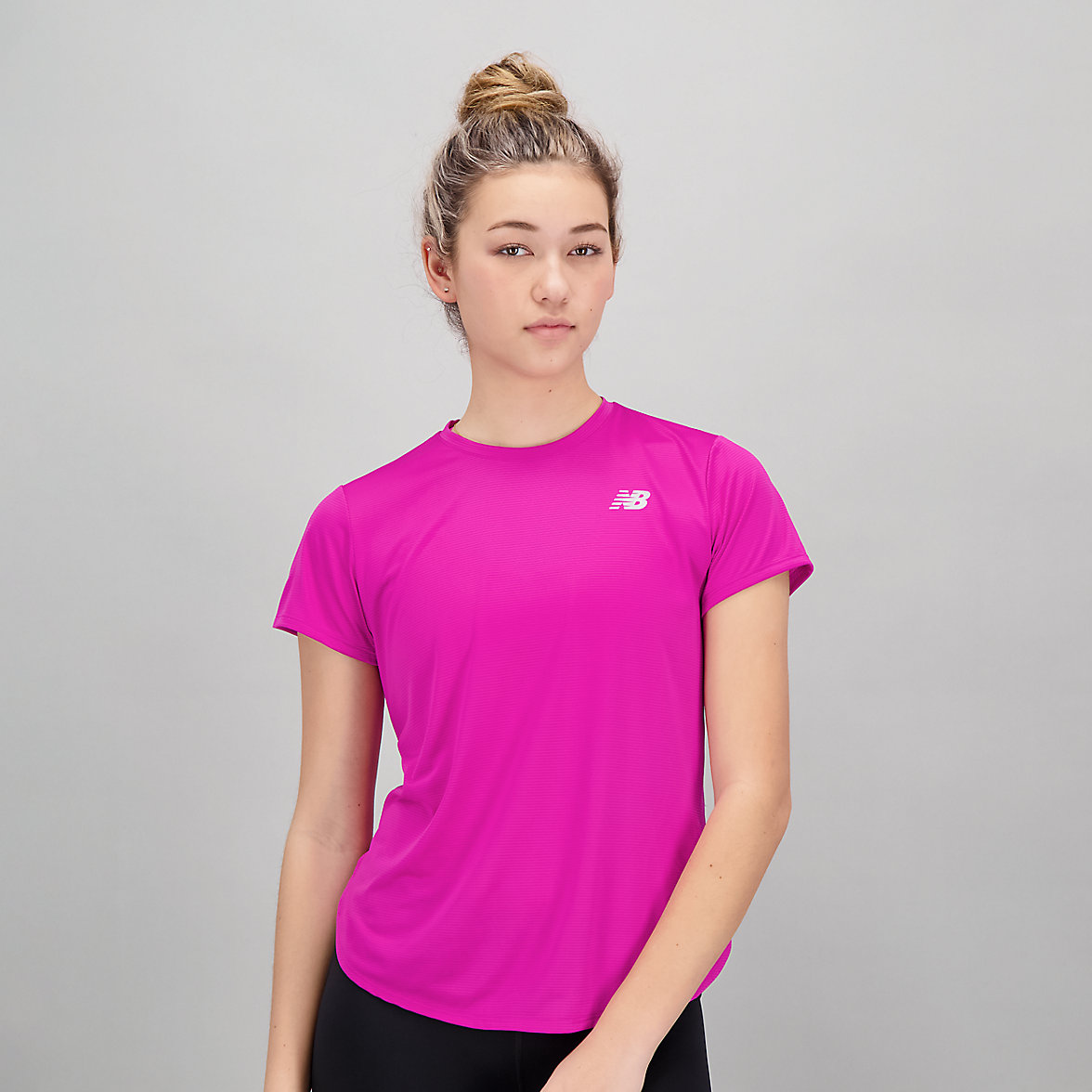 Koszule New Balance Accelerate Damskie Kolorowe | 293847-OCP