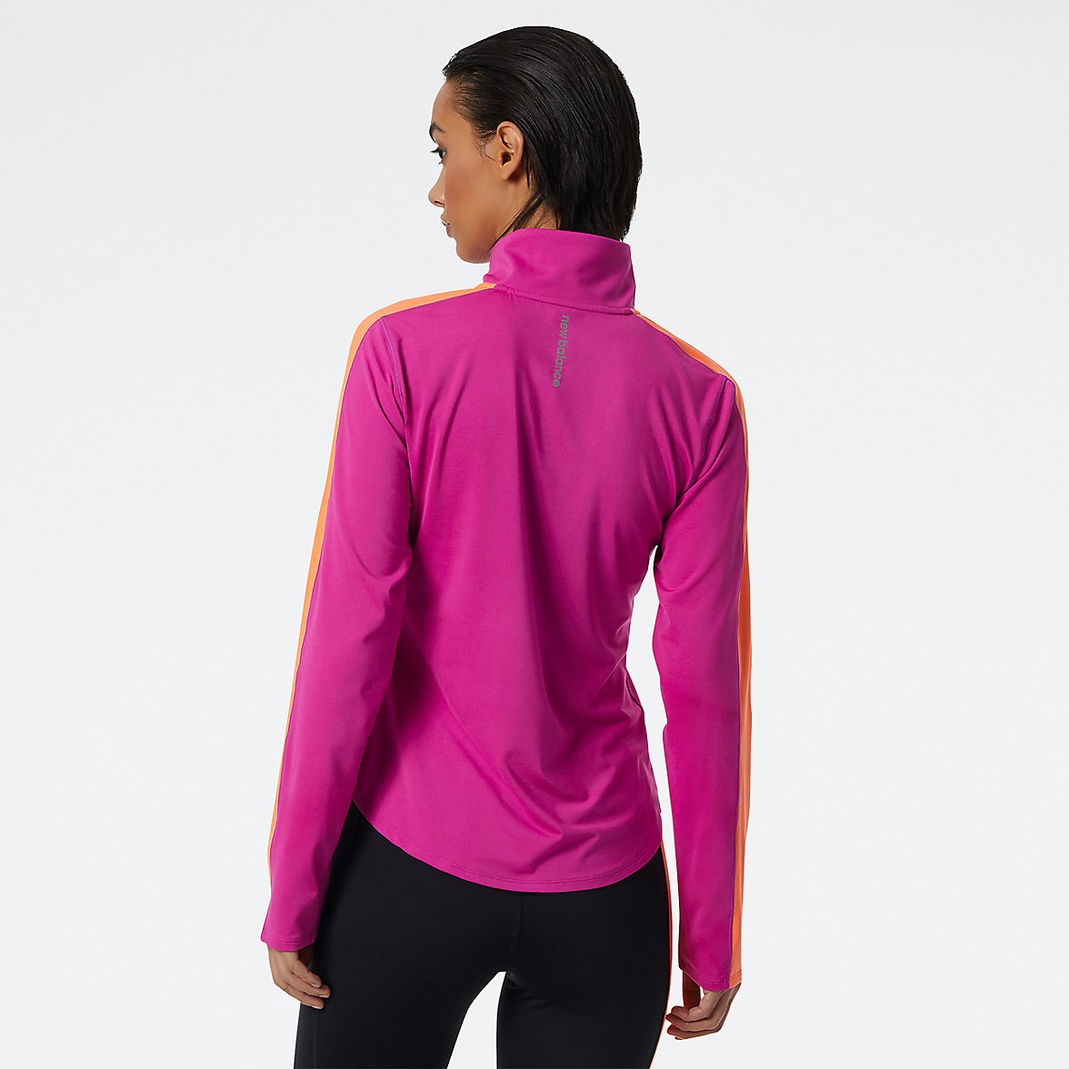 Koszule New Balance Accelerate Half Zip Damskie Kolorowe | 580274-QHP