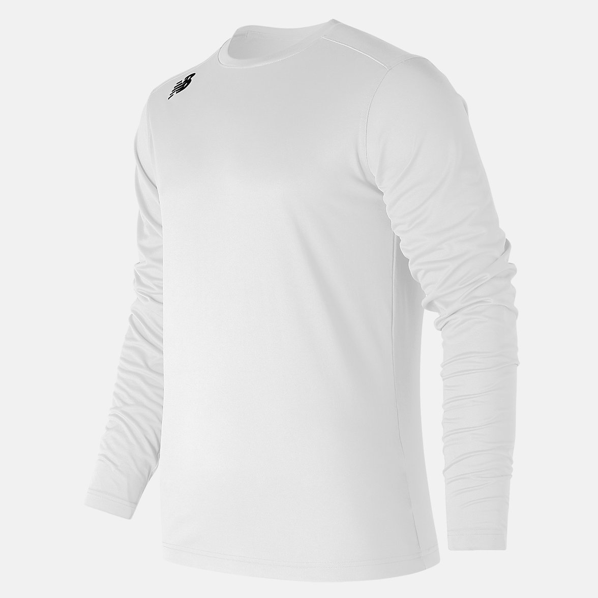 Koszule New Balance Long Tech Męskie Białe | 307489-CTK