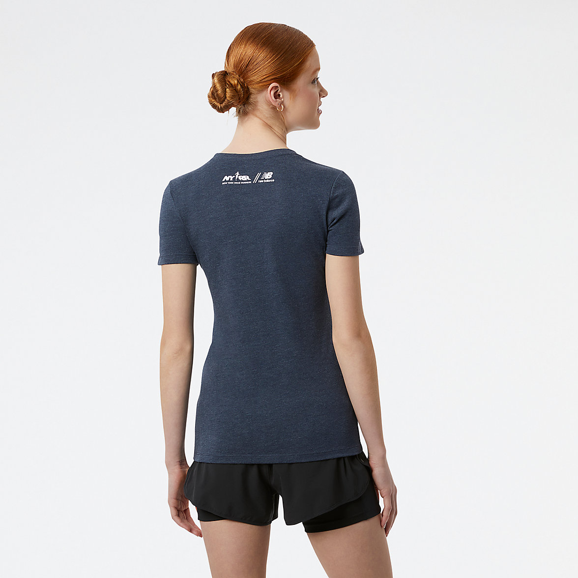 Koszule New Balance Run For Life Boroughs Grafiką Damskie Kolorowe | 047831-VIA