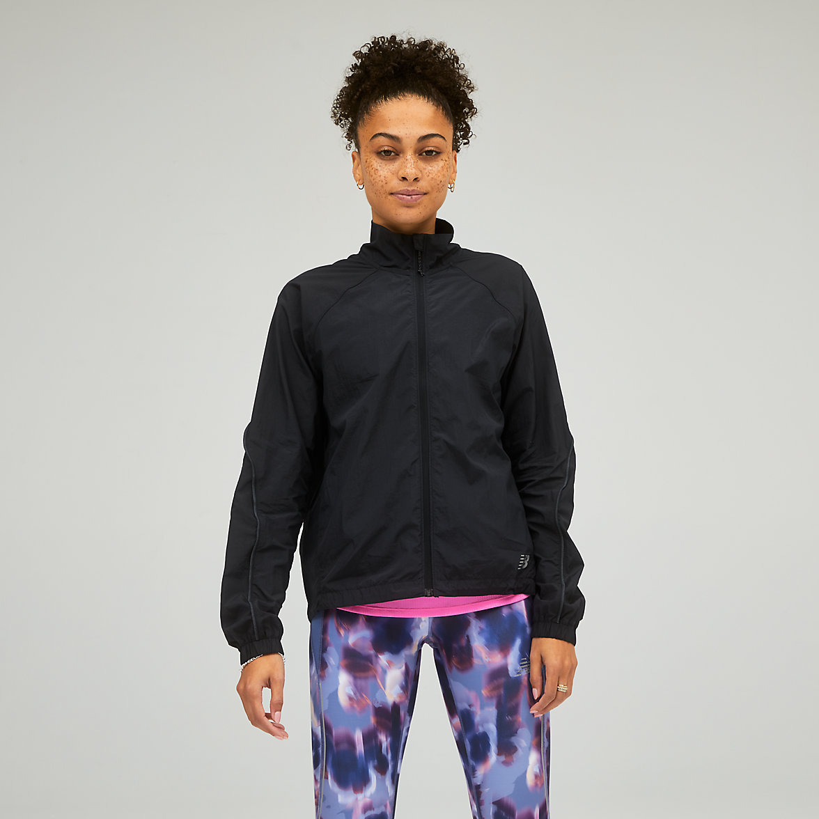Kurtka New Balance Impact Run Packable Damskie Czarne | 059268-RJK
