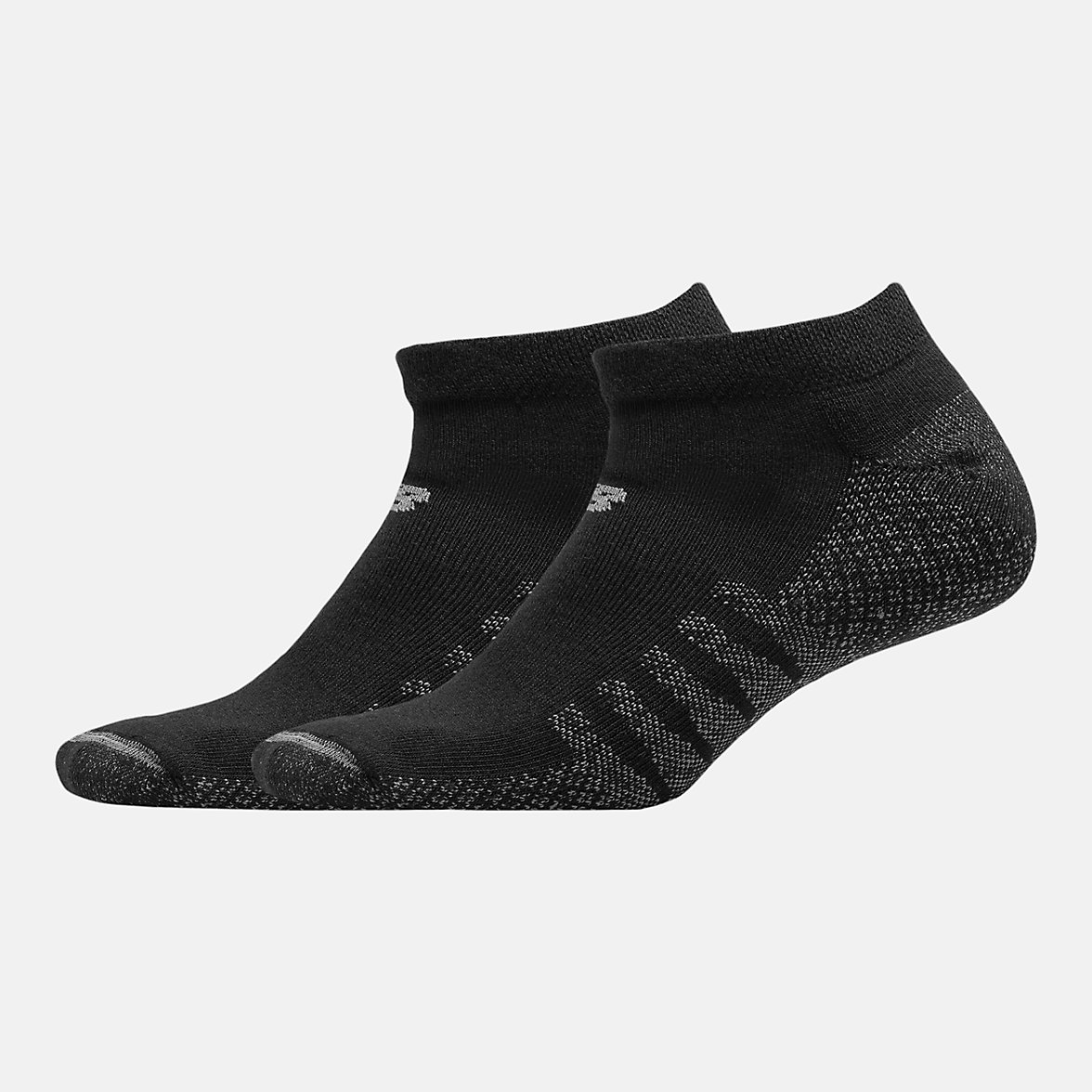 Skarpety New Balance Coolmax No Show 2 Pack Damskie Czarne | 872154-JQP