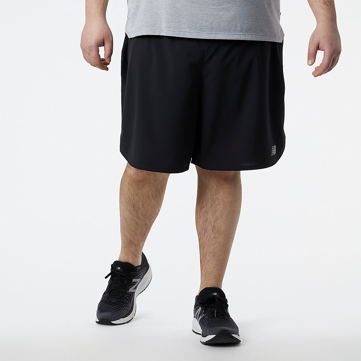 Szorty New Balance Impact Run 7 Inch Męskie Czarne | 847329-NLR