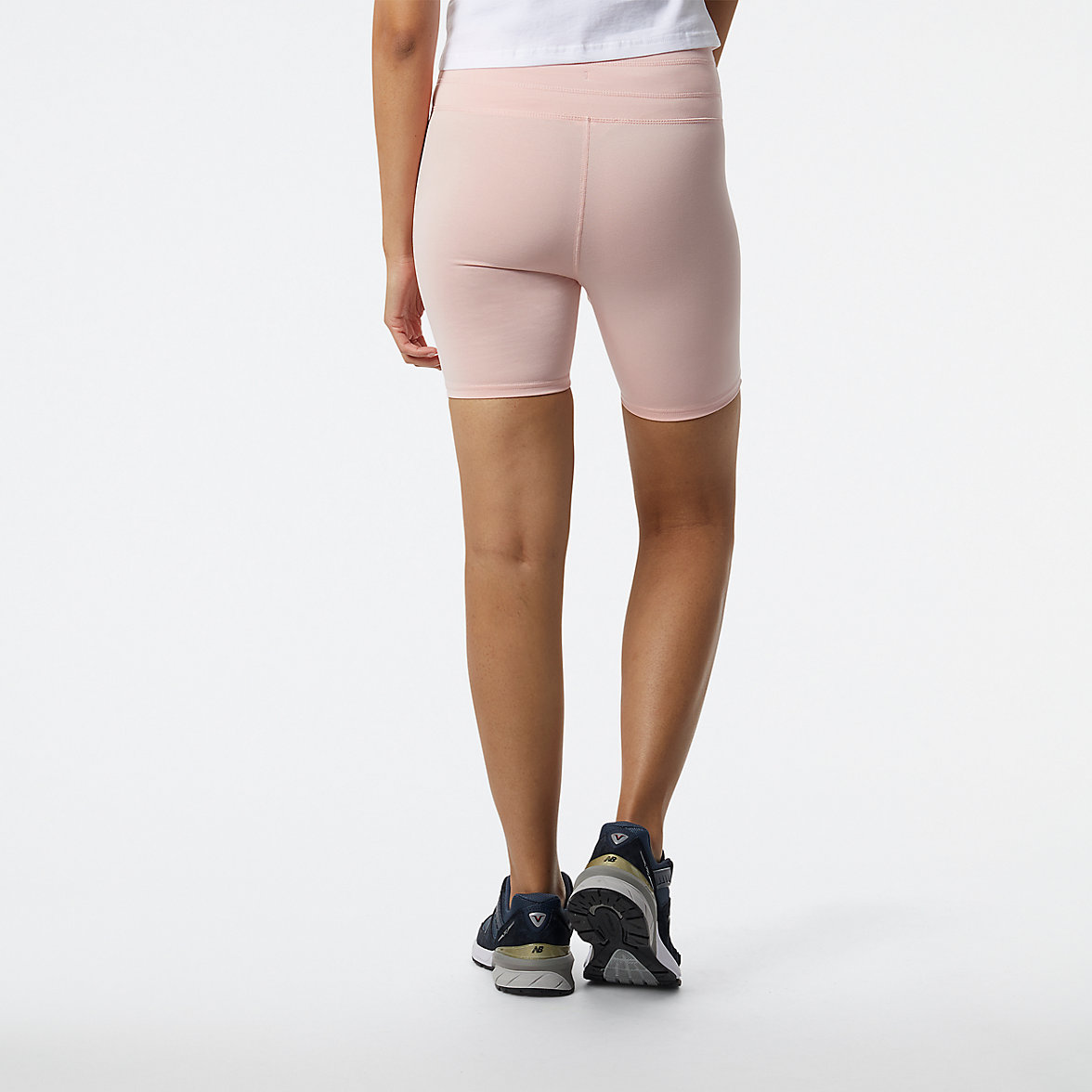 Szorty New Balance NB Athletics Mystic Minerals Fitted Damskie Różowe | 234657-AVB