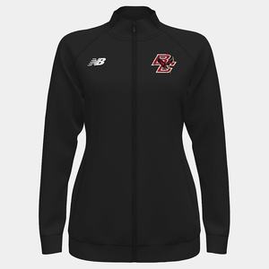 Kurtka New Balance Knit Treningowe(Boston College) Damskie Czarne | 089236-BHN