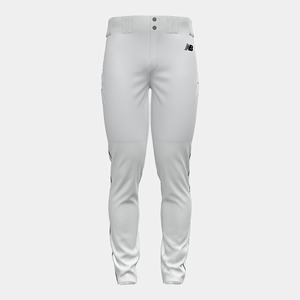 Spodnie New Balance Adversary 2 Baseball Piped Tapered Męskie Białe Granatowe | 056284-UTN